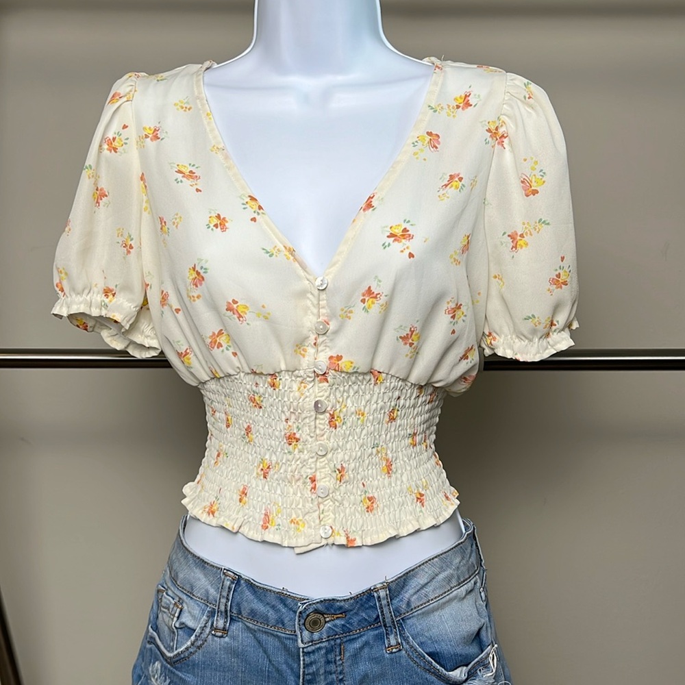 Floral Blouse Top
